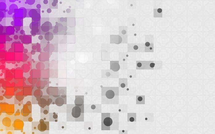 Colorful Abstract Minimalism Circle Digital Art Square Artwork