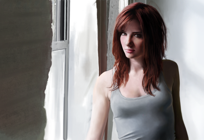 Susan Coffey looking at viewer