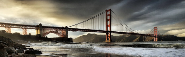 Golden Gate Bridge in San Francisco, California