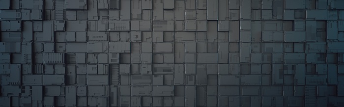 Abstract geometric texture with digital art pattern