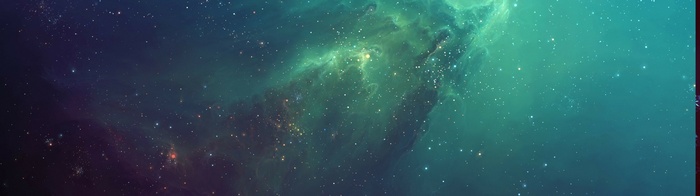 Nebula and stars in space art by TylerCreatesWorlds