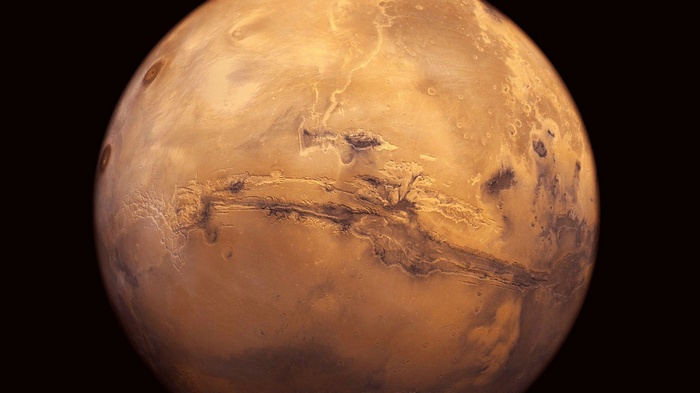 Mars planet in the Solar System