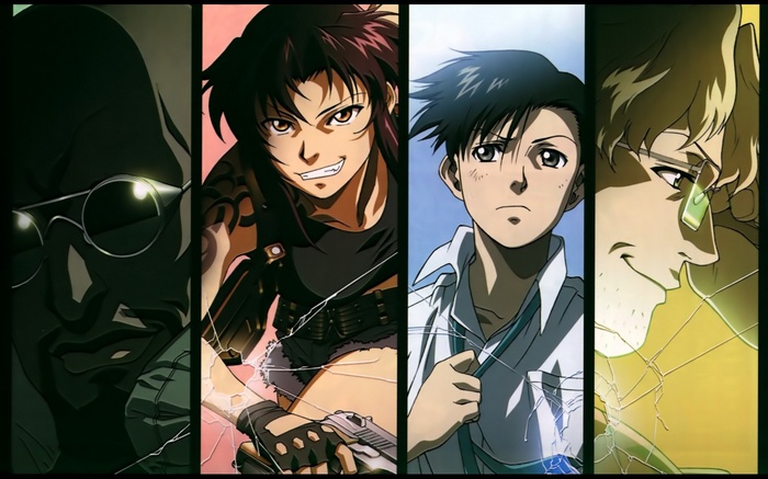 Black Lagoon Characters Collage