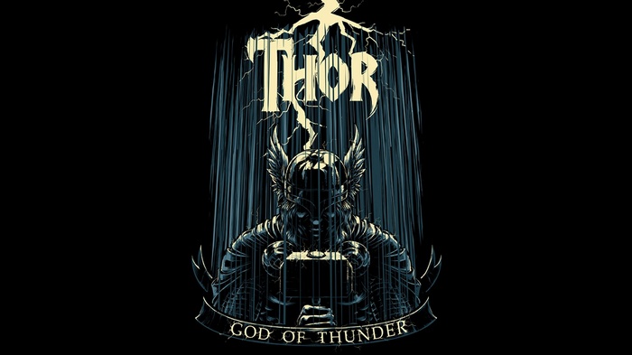 Thor God of Thunder Artwork