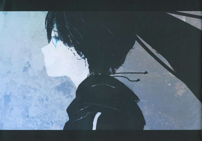 Black Rock Shooter anime girl profile
