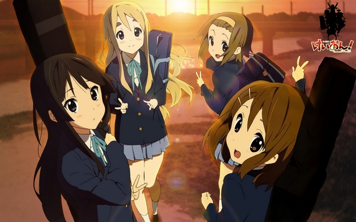K-ON! Anime Girls with Instruments