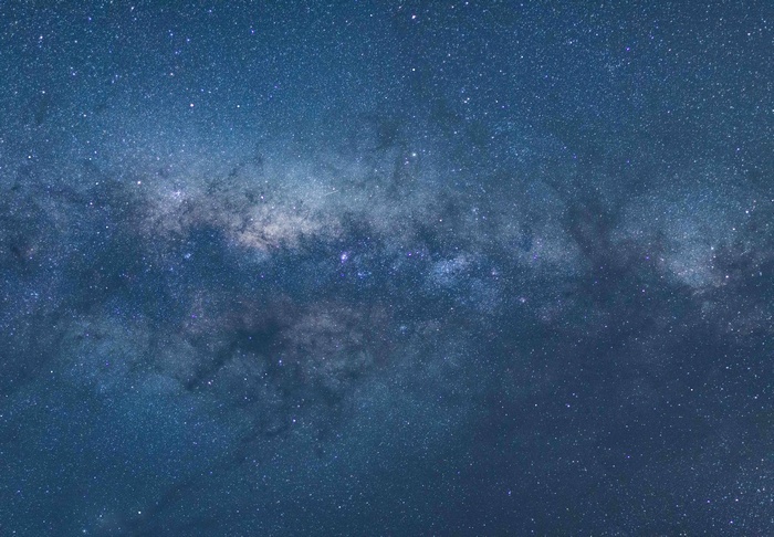 The Milky Way galaxy in the night sky