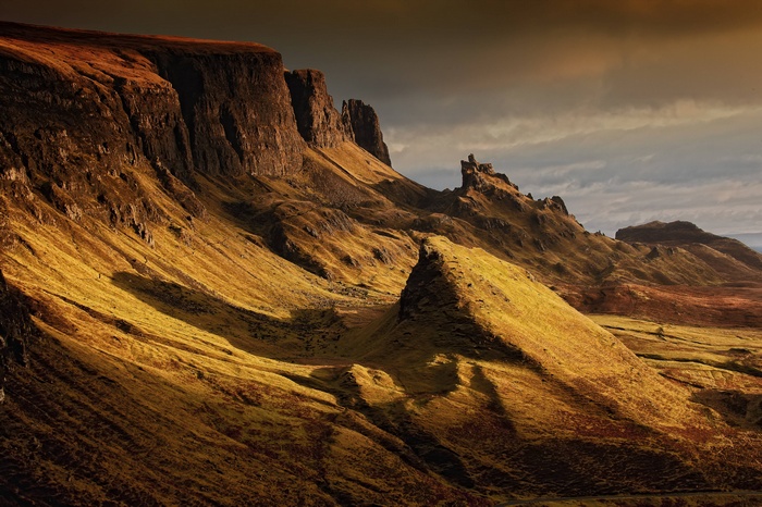The Quiraing, Scotland Landscape