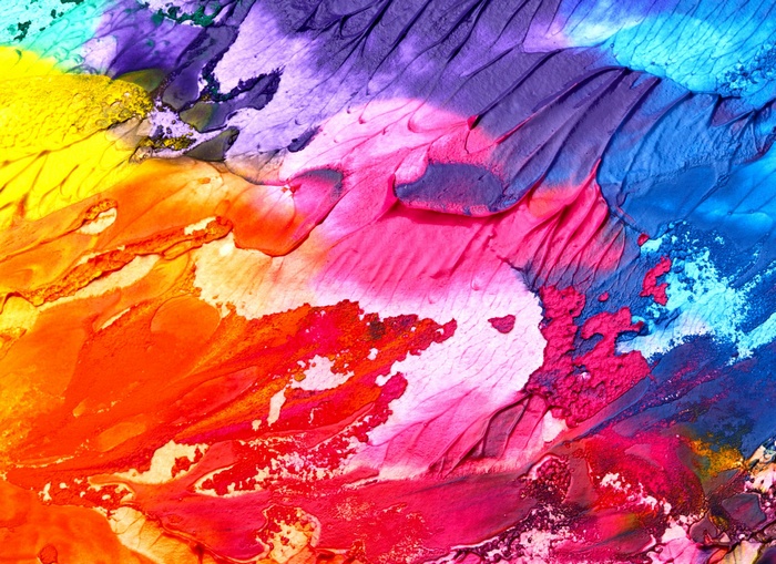 Colorful abstract paint texture background art