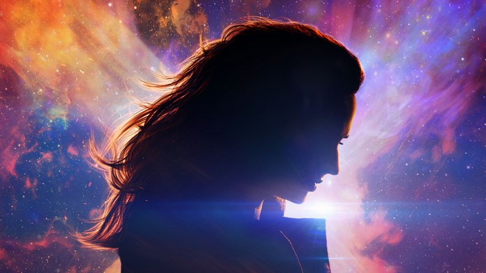 Sophie Turner as Dark Phoenix in Space