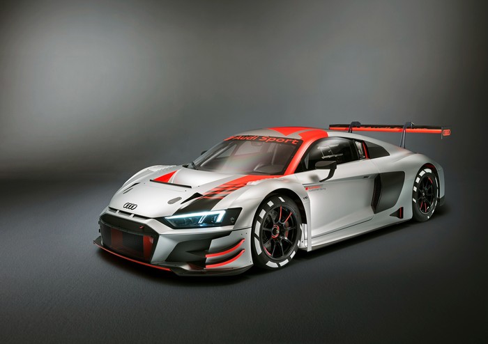 Audi R8 LMS GT3 race car