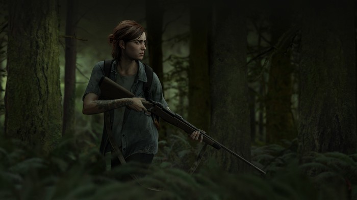 The Last of Us Part 2 - Ellie in Forest 4K