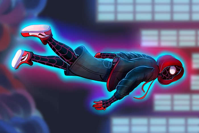 Miles Morales in Spider-Man: Into the Spider-Verse