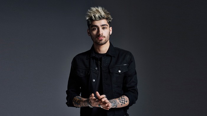 Zayn Malik in Black Denim Jacket