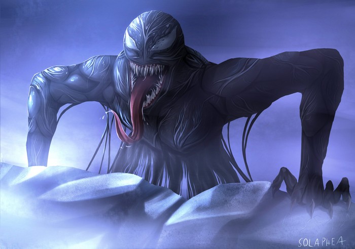 Venom artwork by SOLAPHEA
