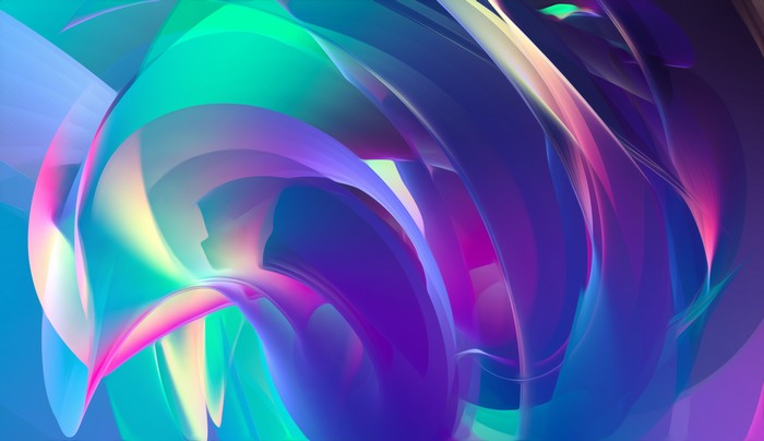 Abstract 3D Digital Art Artwork 4K