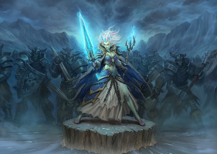Hearthstone Lich Queen Jaina