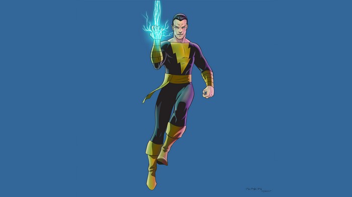 Black Adam artwork