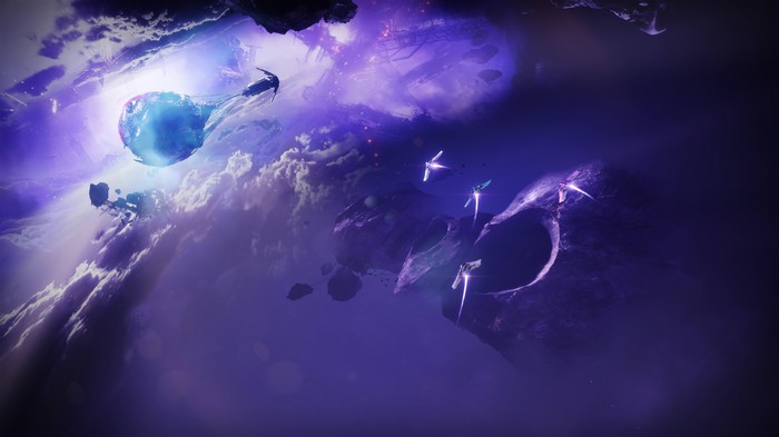 Destiny 2 Warlock in Cosmic Battle 4K