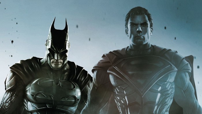 Batman and Superman from Injustice: Gods Among Us