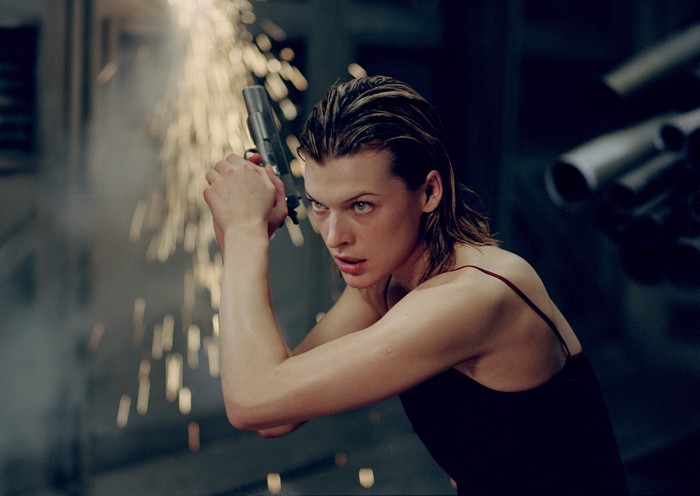 Milla Jovovich in Resident Evil 4K