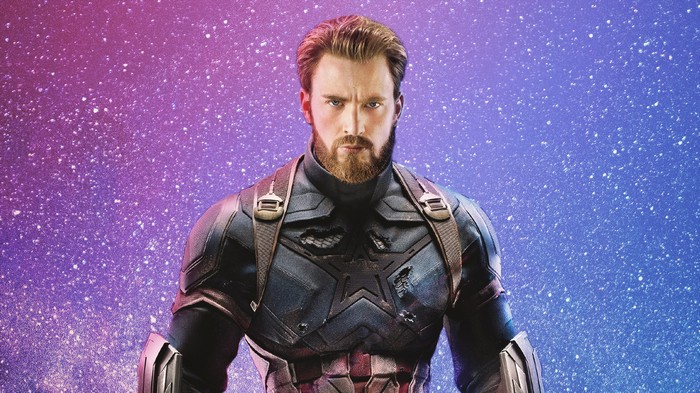 Captain America in Avengers Infinity War 4K