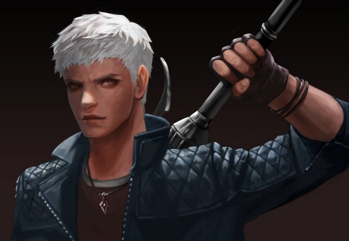 Nero from Devil May Cry 5 artwork