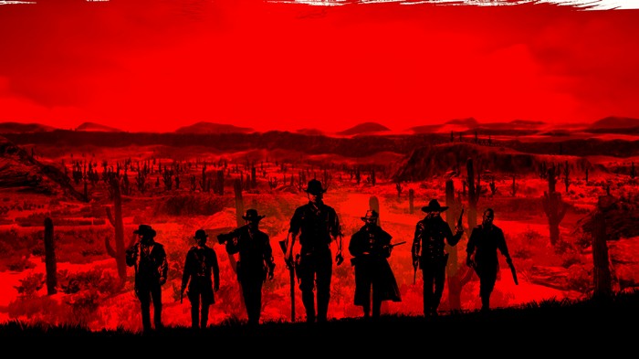 Red Dead Redemption 2 4K desert landscape