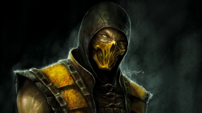 Scorpion from Mortal Kombat 4K