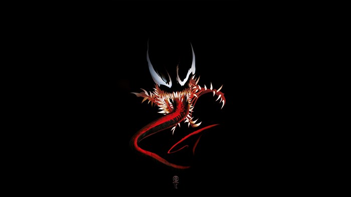 Venom Digital Art 4K