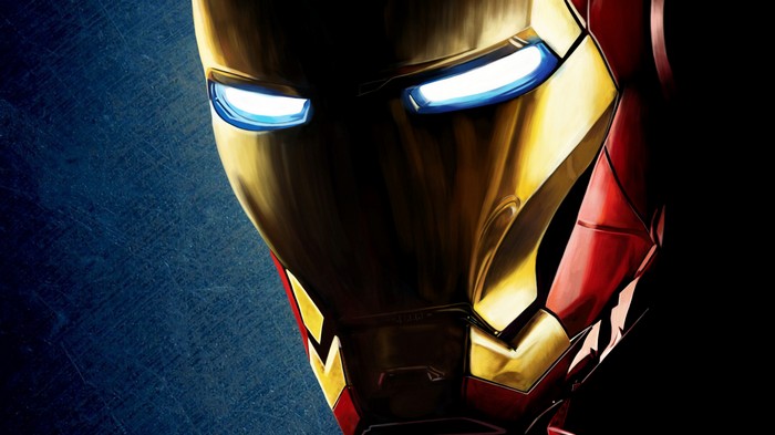 Iron Man mask artwork