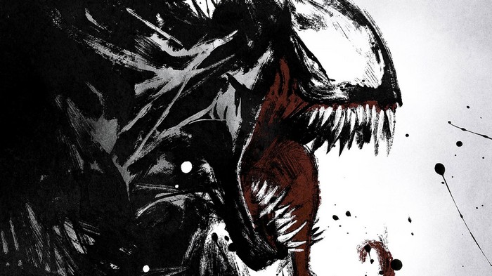 Venom movie poster art