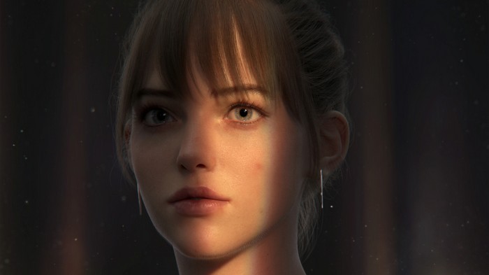 Digital Art of a Young Woman