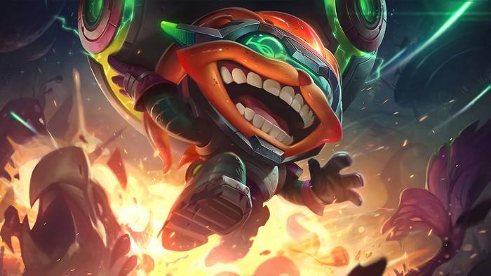 League of Legends Tristana Artwork