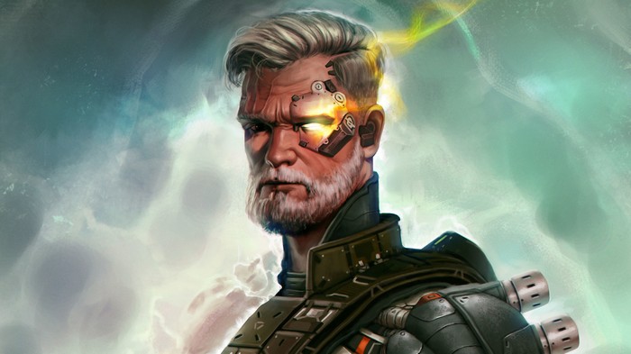 Cable from Marvel Comics digital art