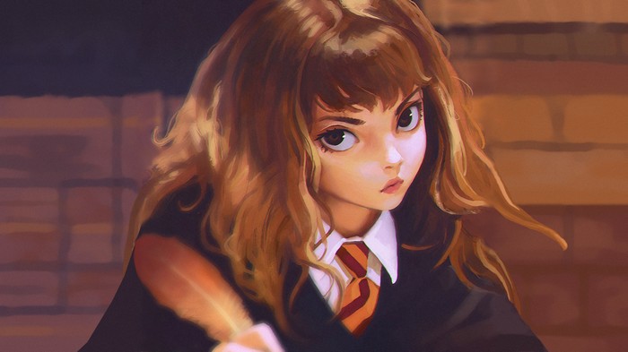 Hermione Granger from Harry Potter artwork