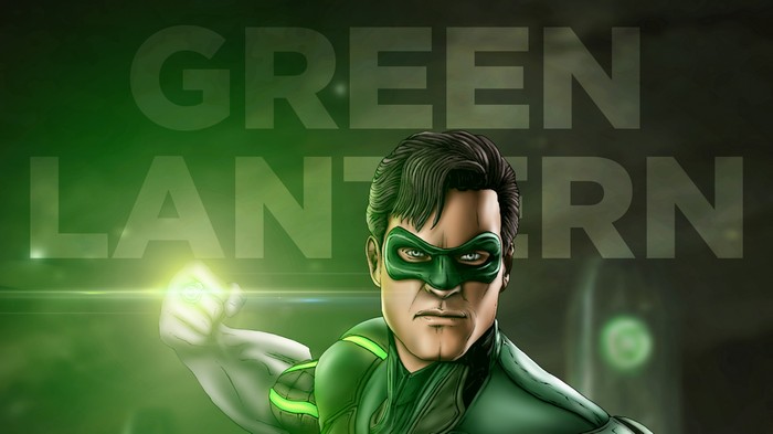 Green Lantern artwork by an artist