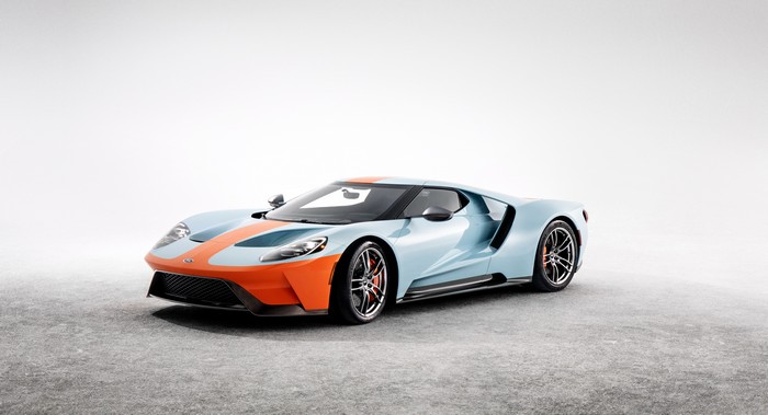 Ford GT Gulf Livery 4K