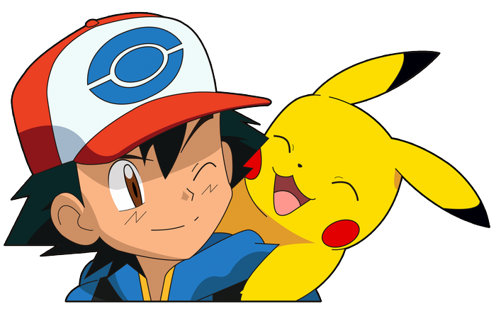 Pikachu Smiling Cheerfully