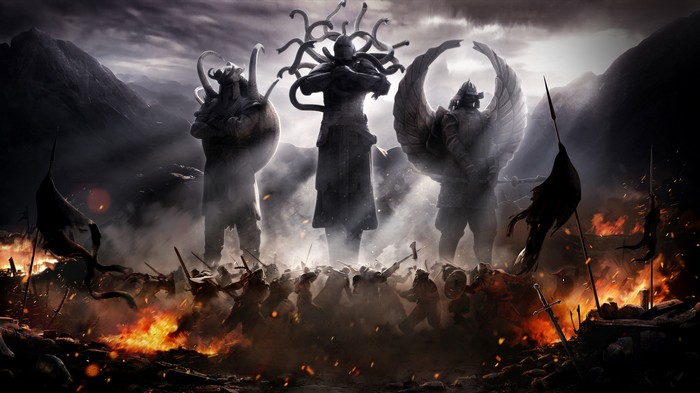 For Honor statues and battlefield