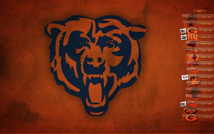 Chicago Bears 2010 Schedule