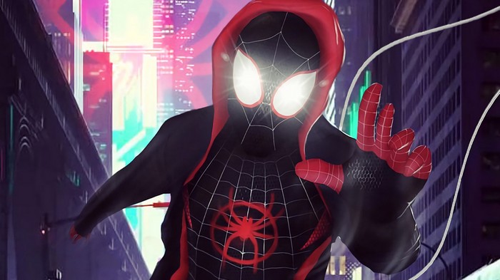 Miles Morales Spider-Man in the Spider-Verse