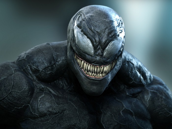 Venom artwork by an artist on Artstation