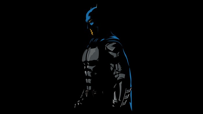 Minimalist Batman Artwork in 4K