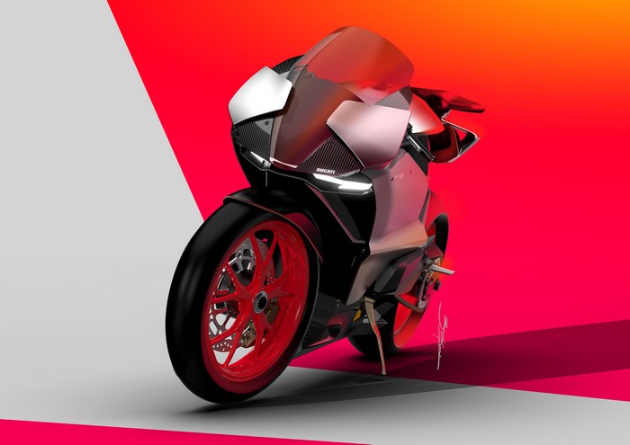 Ducati motorcycle concept art