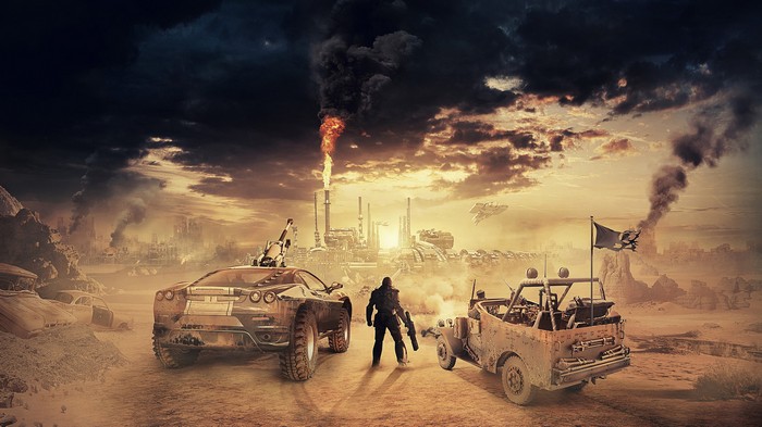 Mad Max Fury Road Wasteland Scene