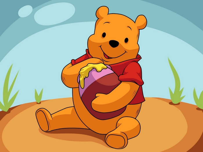 Winnie the Pooh with Honey Pot