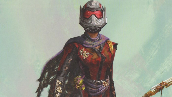 Concept art of Wasp from Ant-Man and the Wasp