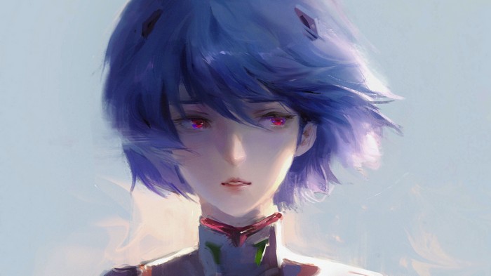 Rei Ayanami from Neon Genesis Evangelion 4K