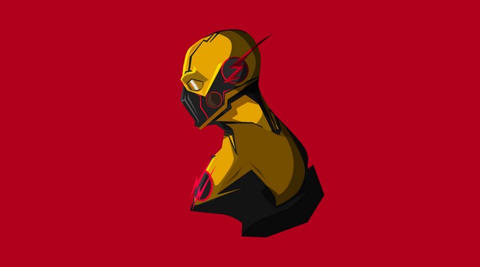 Reverse Flash Minimalist Artwork